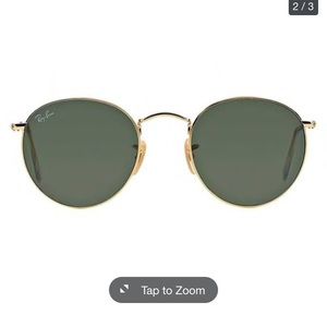 Rayban round metal sunglasses